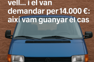 Va vendre un cotxe vell… i el van demandar per 14.000 €: així vam guanyar el cas