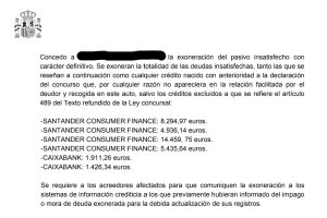 En aquest cas, un client desesperat que devia més de 36.000 € de crèdits personals, va veure com el seu futur financer es tornava esperançador gràcies a la Llei de Segona Oportunitat. Vols saber com ho vam fer? Continua llegint!