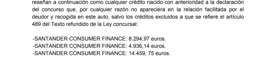 En aquest cas, un client desesperat que devia més de 36.000 € de crèdits personals, va veure com el seu futur financer es tornava esperançador gràcies a la Llei de Segona Oportunitat. Vols saber com ho vam fer? Continua llegint!